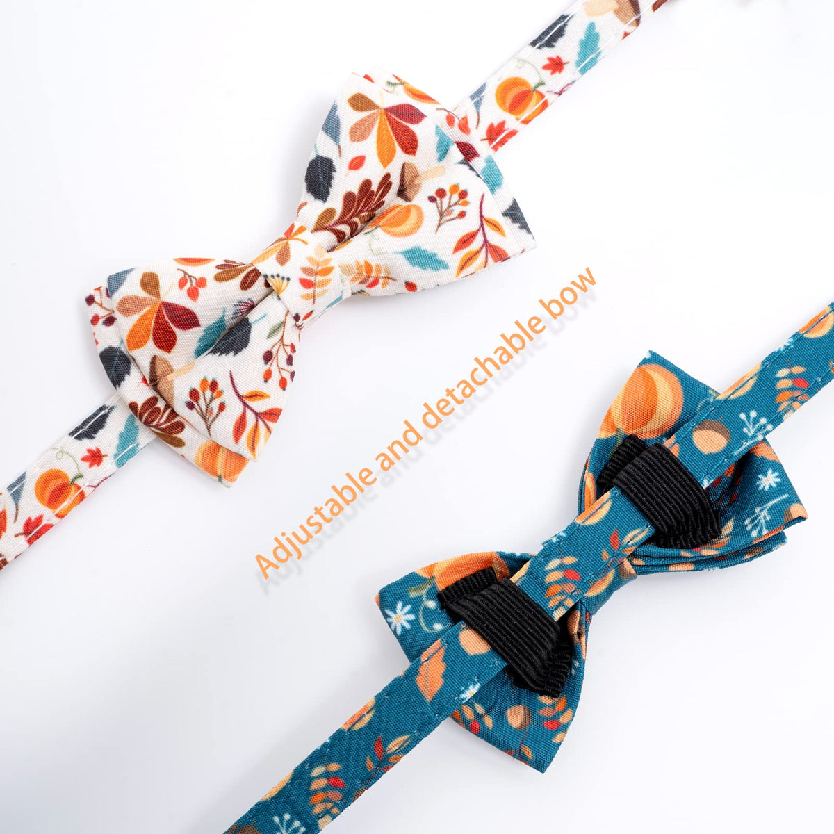 2 Pack Breakaway Cat Collar with Bow Tie T640