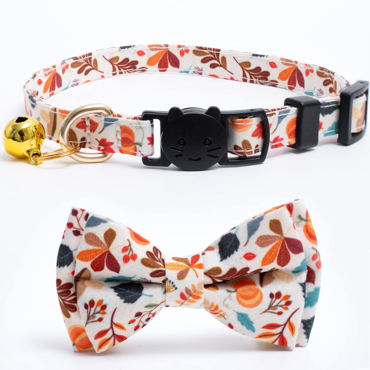2 Pack Breakaway Cat Collar with Bow Tie T640