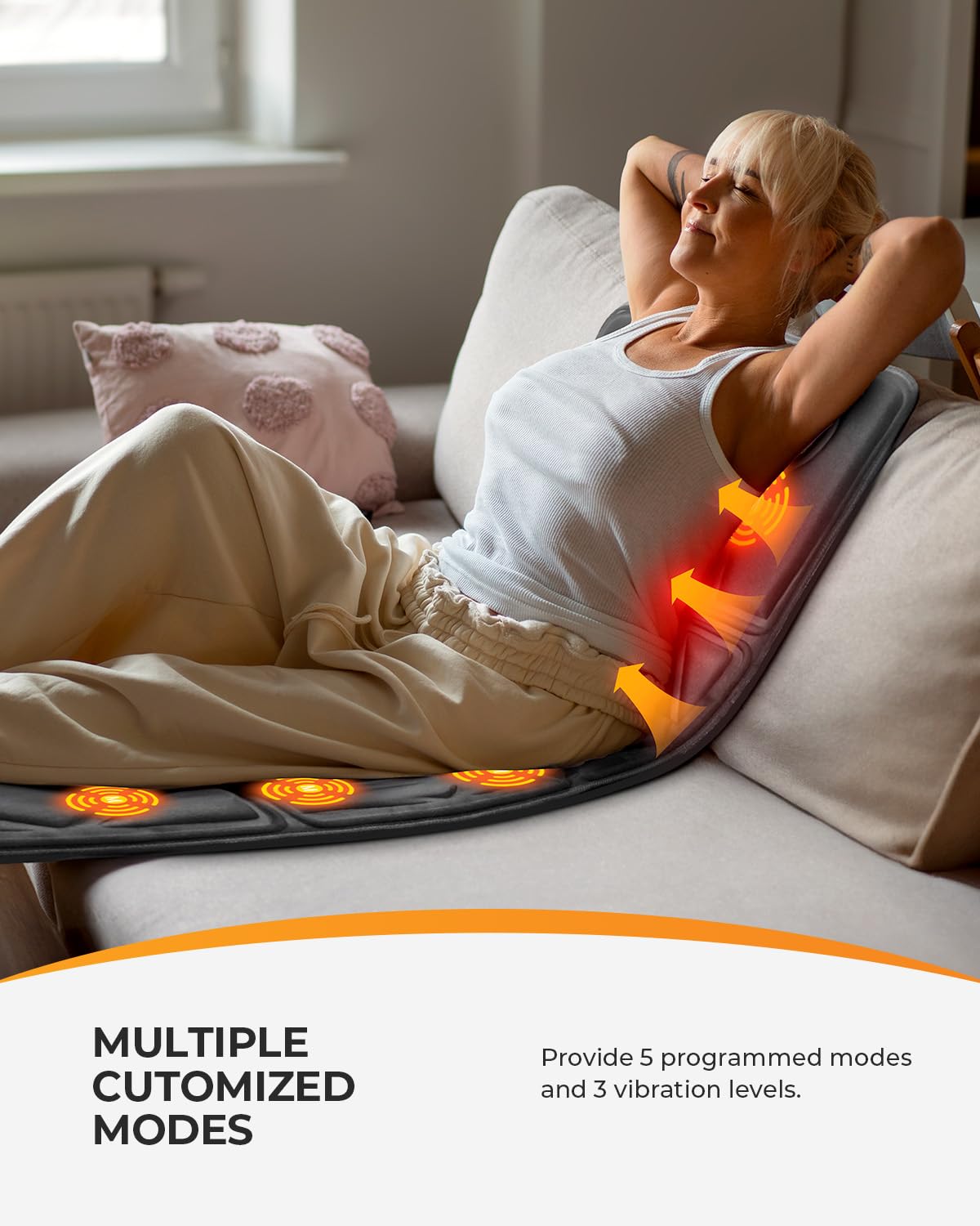 Full Body Massage Mat with Heat G450