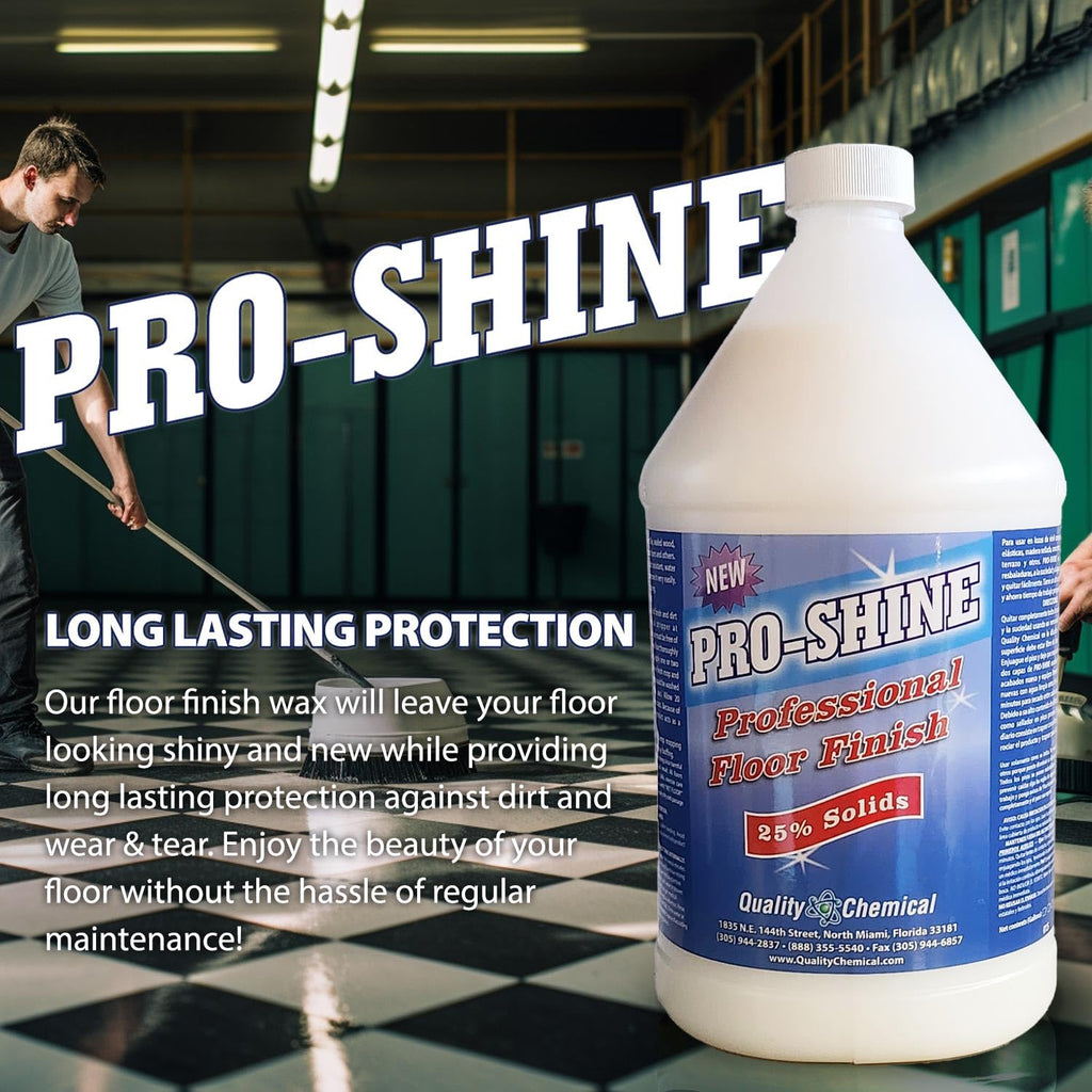 Wet-Look Floor Finish Wax 128 oz A54534