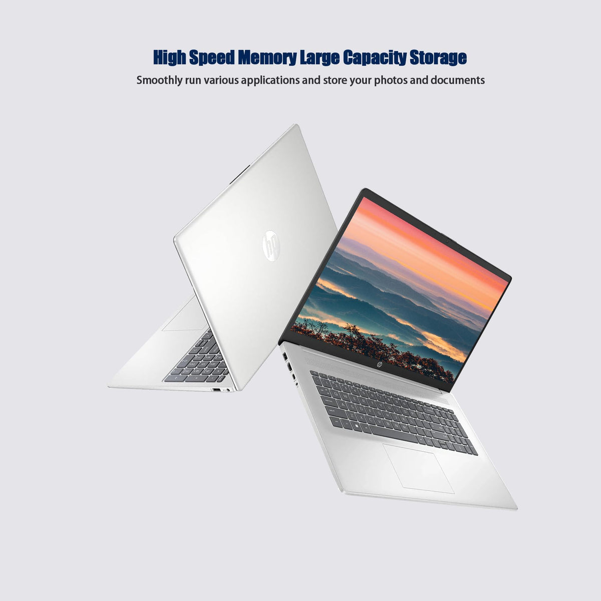 17.3" FHD Laptop, 16GB RAM, 1TB SSD, AMD Ryzen 5, Windows 11 Home, Silver A74611