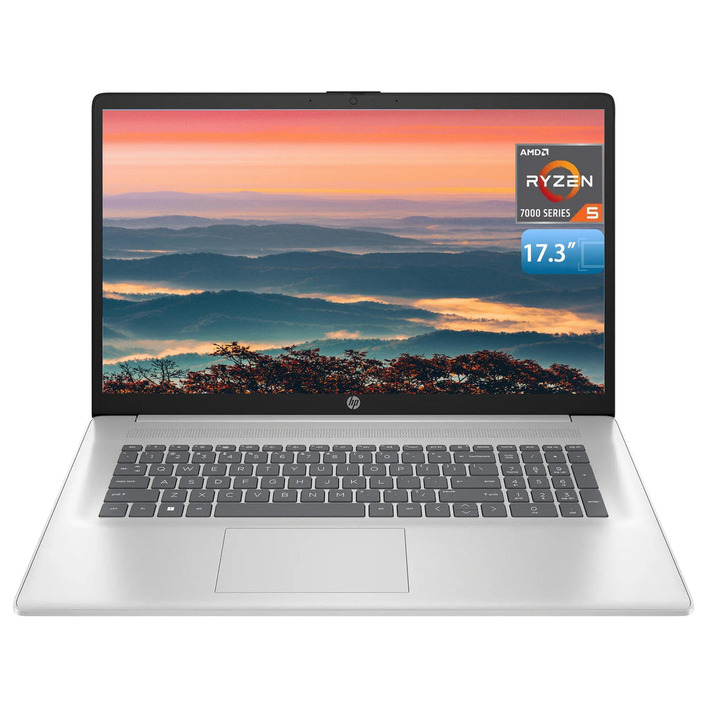 17.3" FHD Laptop, 16GB RAM, 1TB SSD, AMD Ryzen 5, Windows 11 Home, Silver A74611