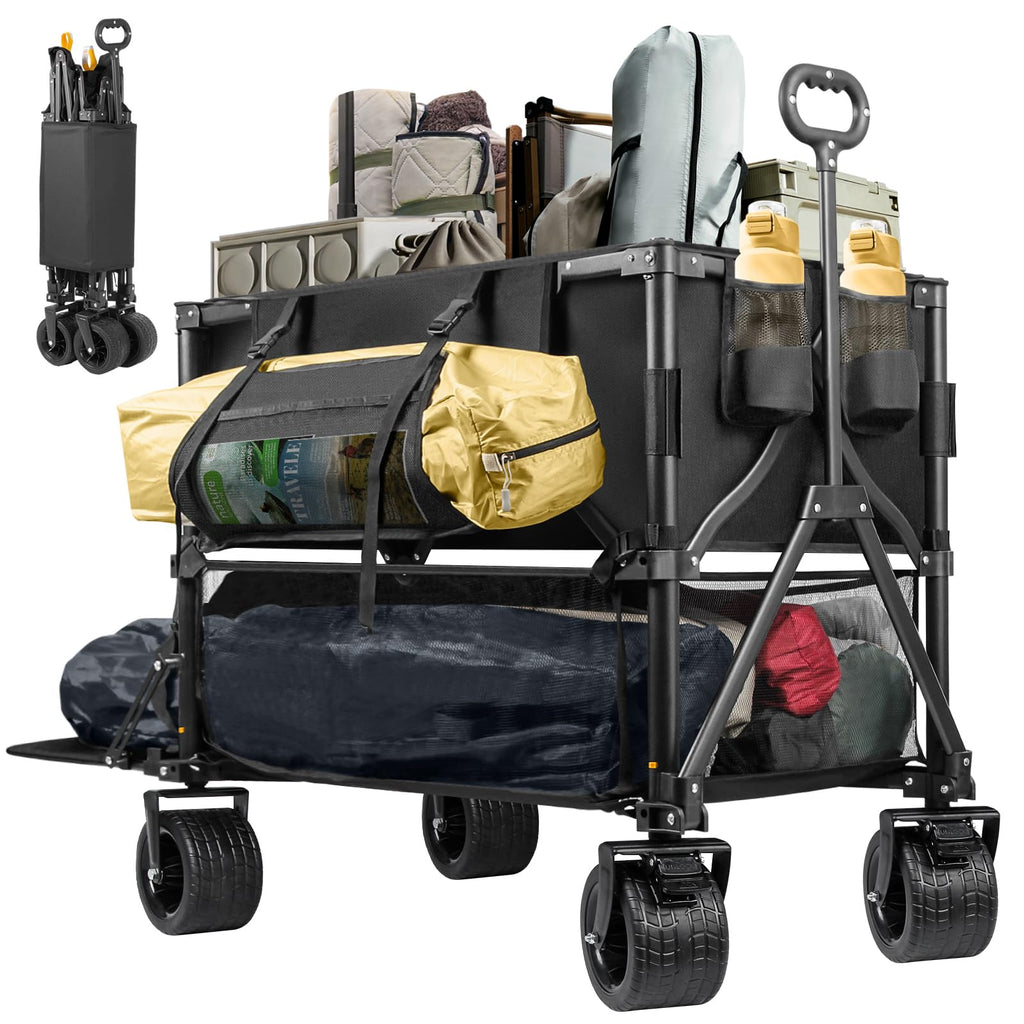 600lb Capacity 400L Collapsible Wagon L3336