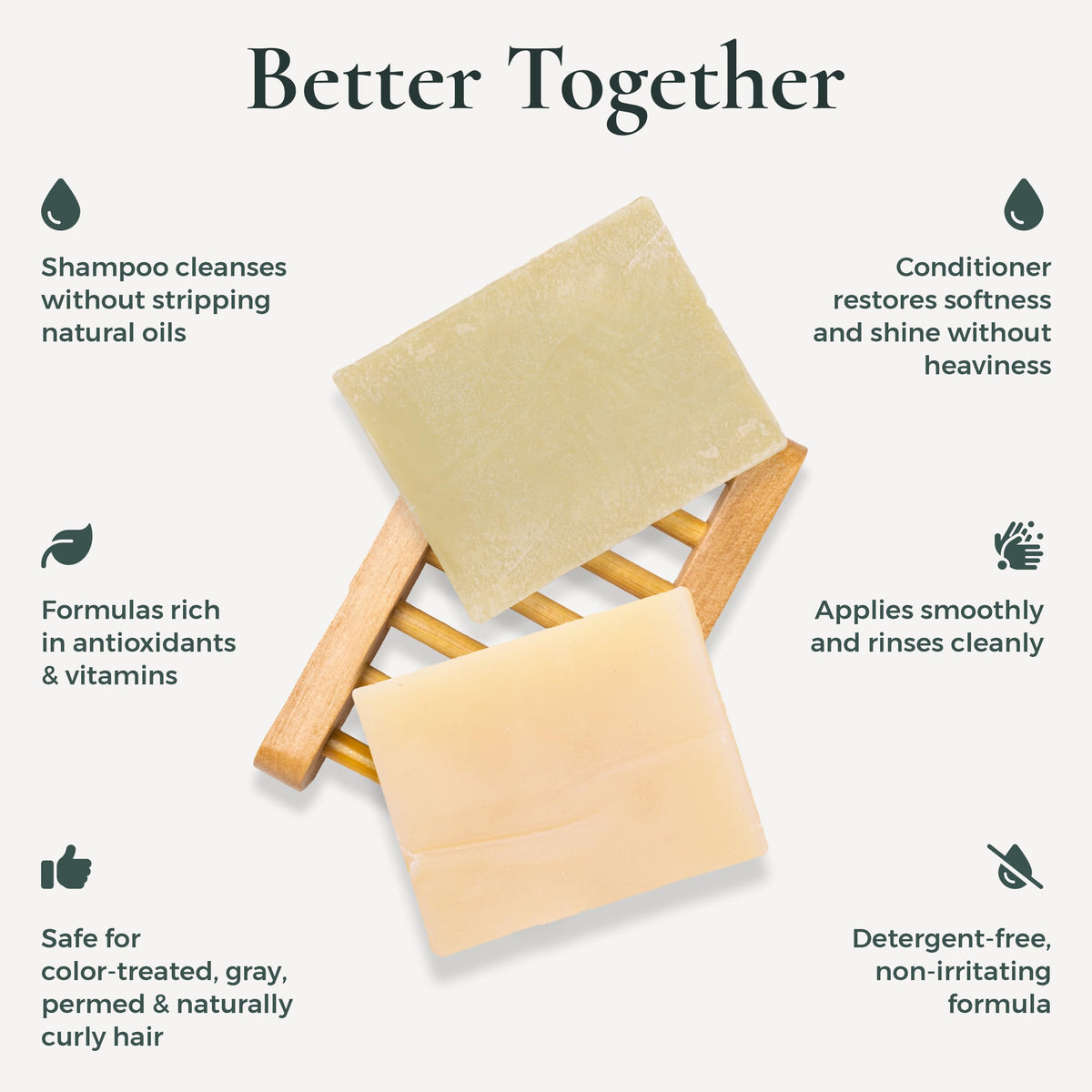 Shampoo Bar Conditioner Bar 3-Pack S49731