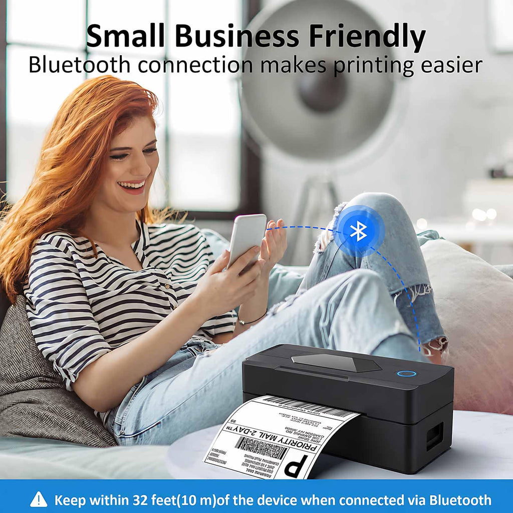 Bluetooth 4x6 Thermal Label Printer T12711