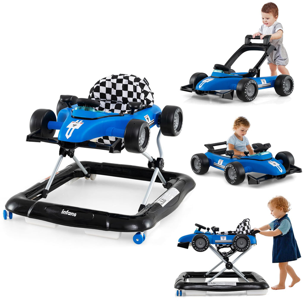4 in 1 Foldable Baby Walker with Adjustable Height T425