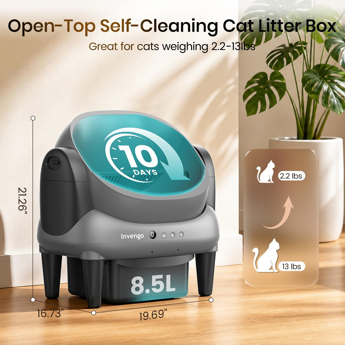Automatic Self-Cleaning Cat Litter Box U692268