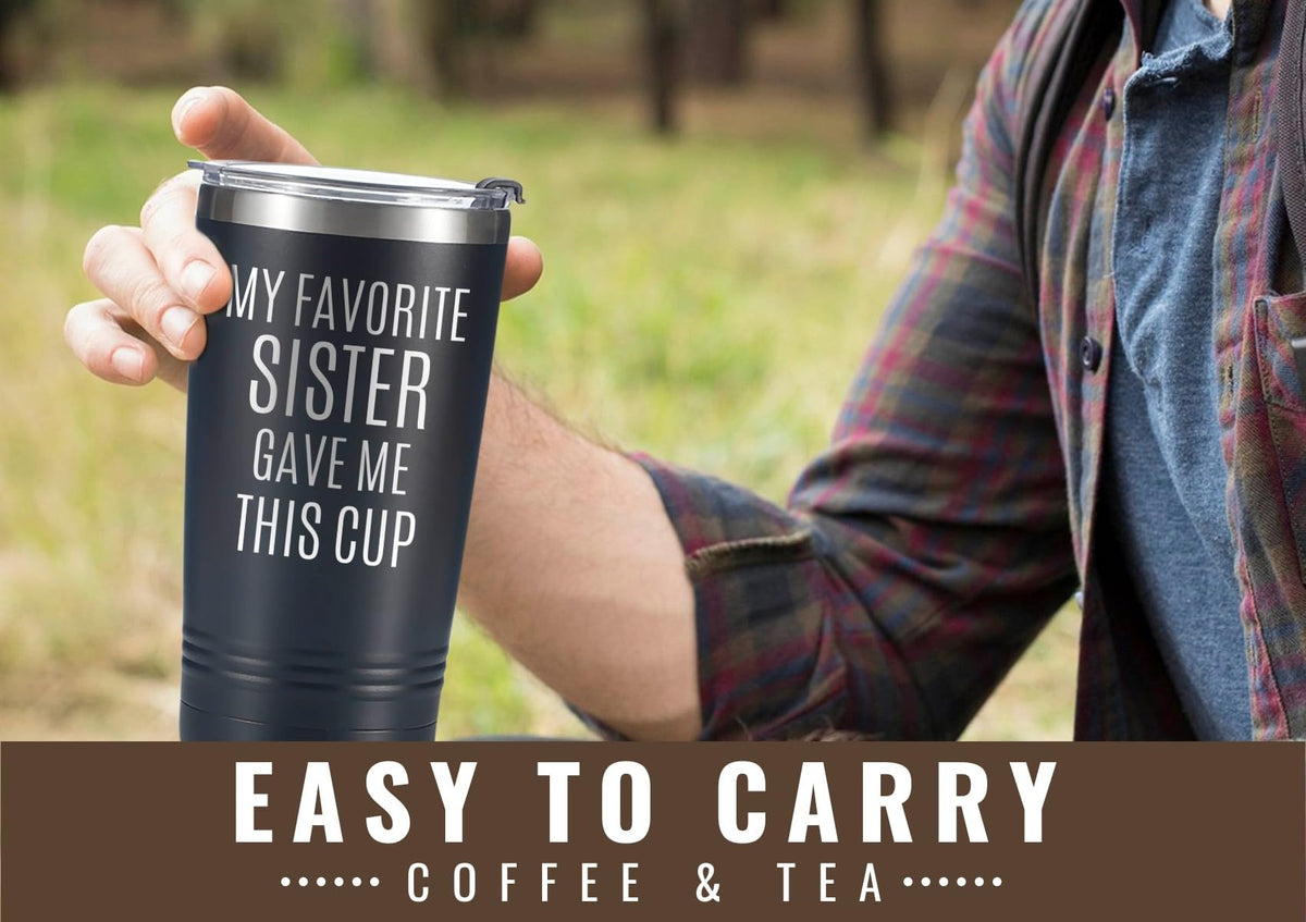 20 oz Stainless Steel Insulated Travel Mug D2154