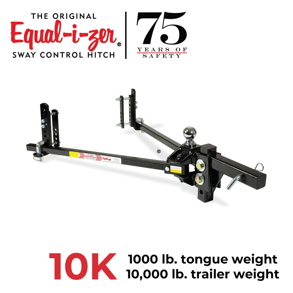4-point Sway Control Hitch, 10,000 Lbs Trailer Weight Rating G80907