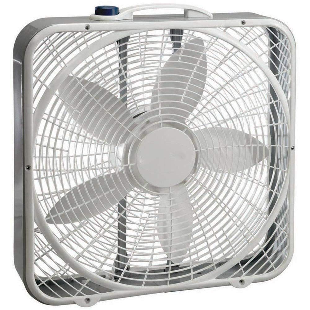 20-Inch 3-Speed White Box Fan C660246