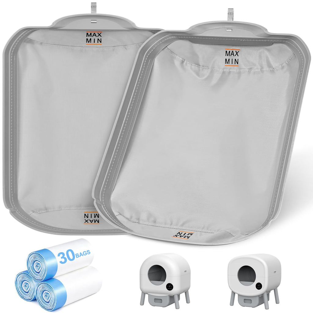 2 Pack Self Cleaning Litter Box Pads with 30 Liners C56819