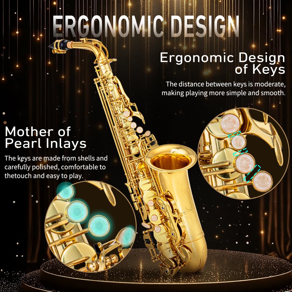 Student Beginner Eb Saxophone Kit R80950