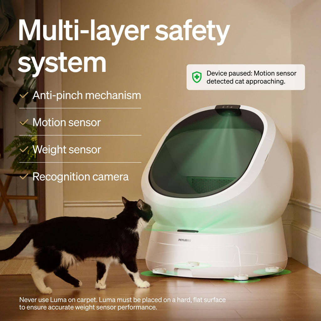 Automatic Self Cleaning Litter Box with AI Camera Z5916