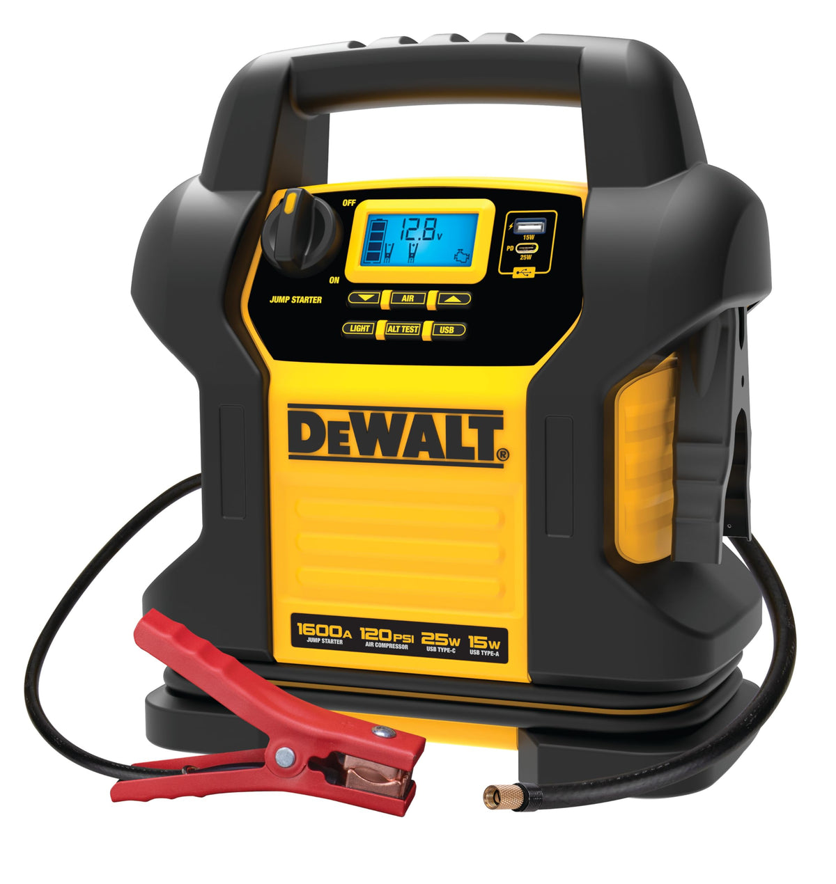 1600 Peak Amp Jump Starter with 120 PSI Air Inflator Z950