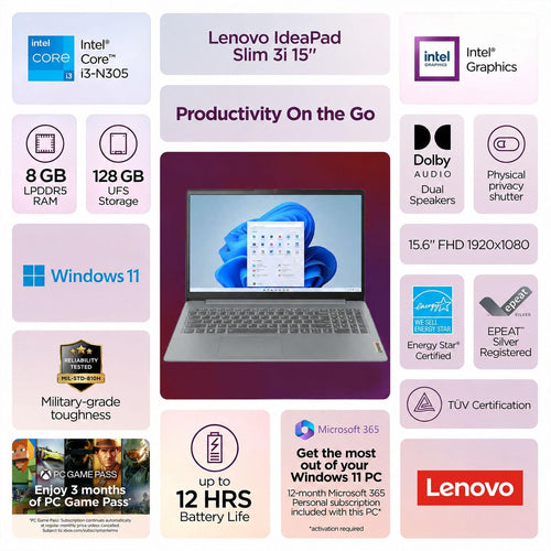 15.6" FHD Touchscreen Laptop R199