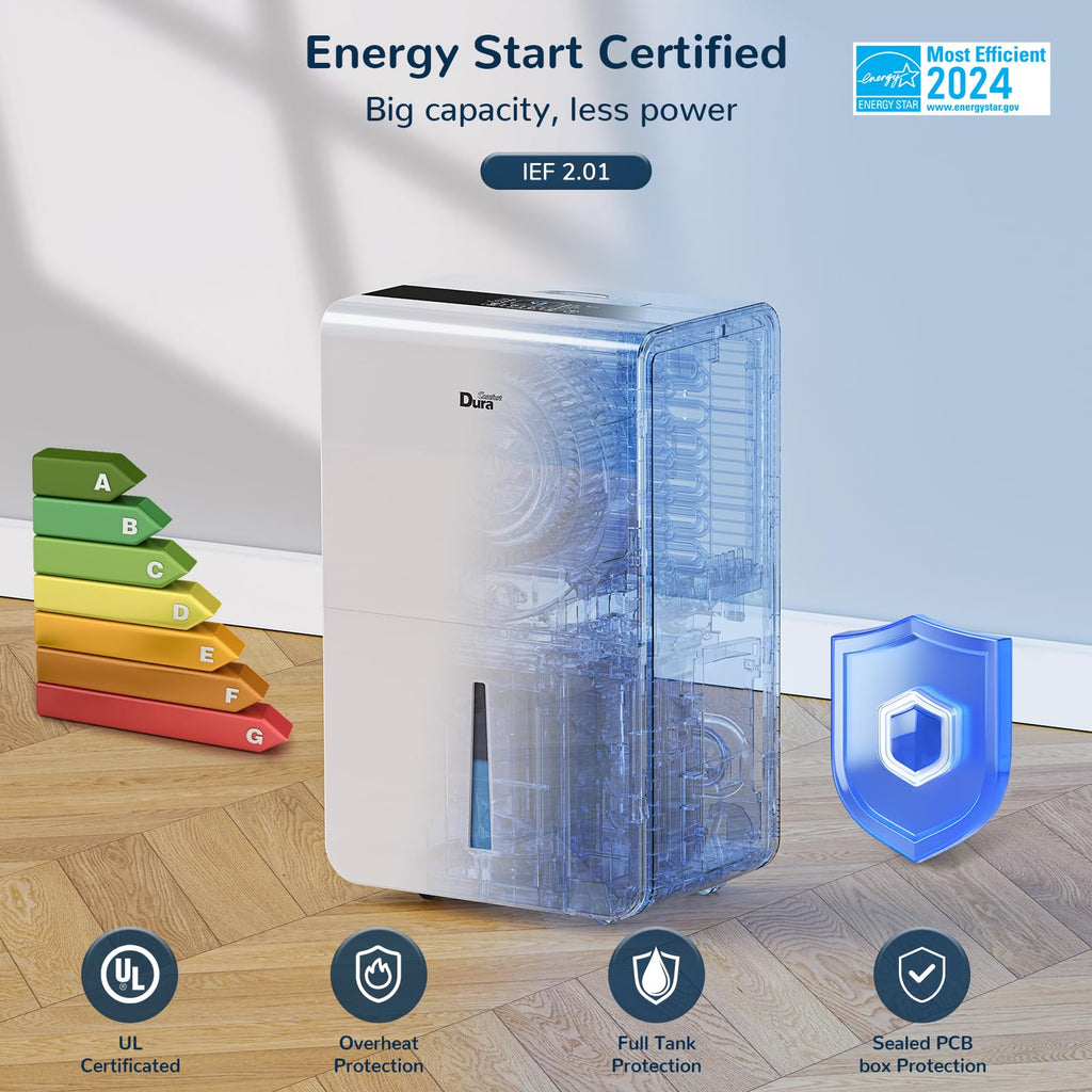 50 Pint Smart Dehumidifier with Pump P103668