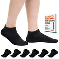 6 Pairs Low Cut Non Binding Bamboo Seamless Socks P57032