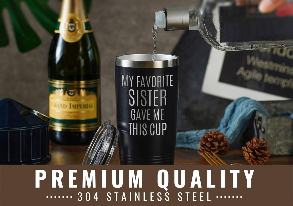 20 oz Stainless Steel Insulated Travel Mug D2154
