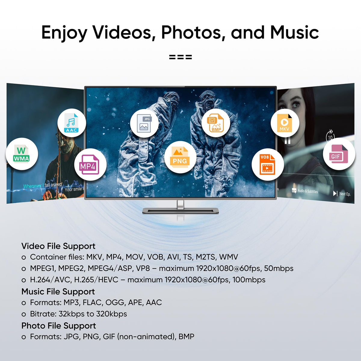 1080P Full-HD Digital Media Player Y4852