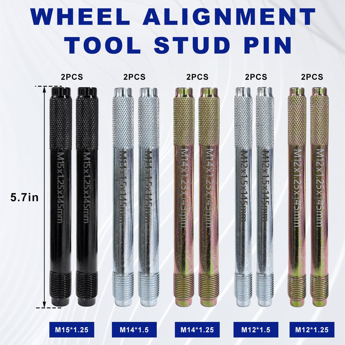 M12 M14 M15 Wheel Alignment Pin Kit G448817