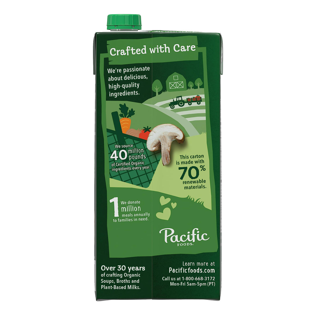 Organic Chicken Bone Broth with Black Garlic & Shiitake Mushroom 32 Ounce V6640