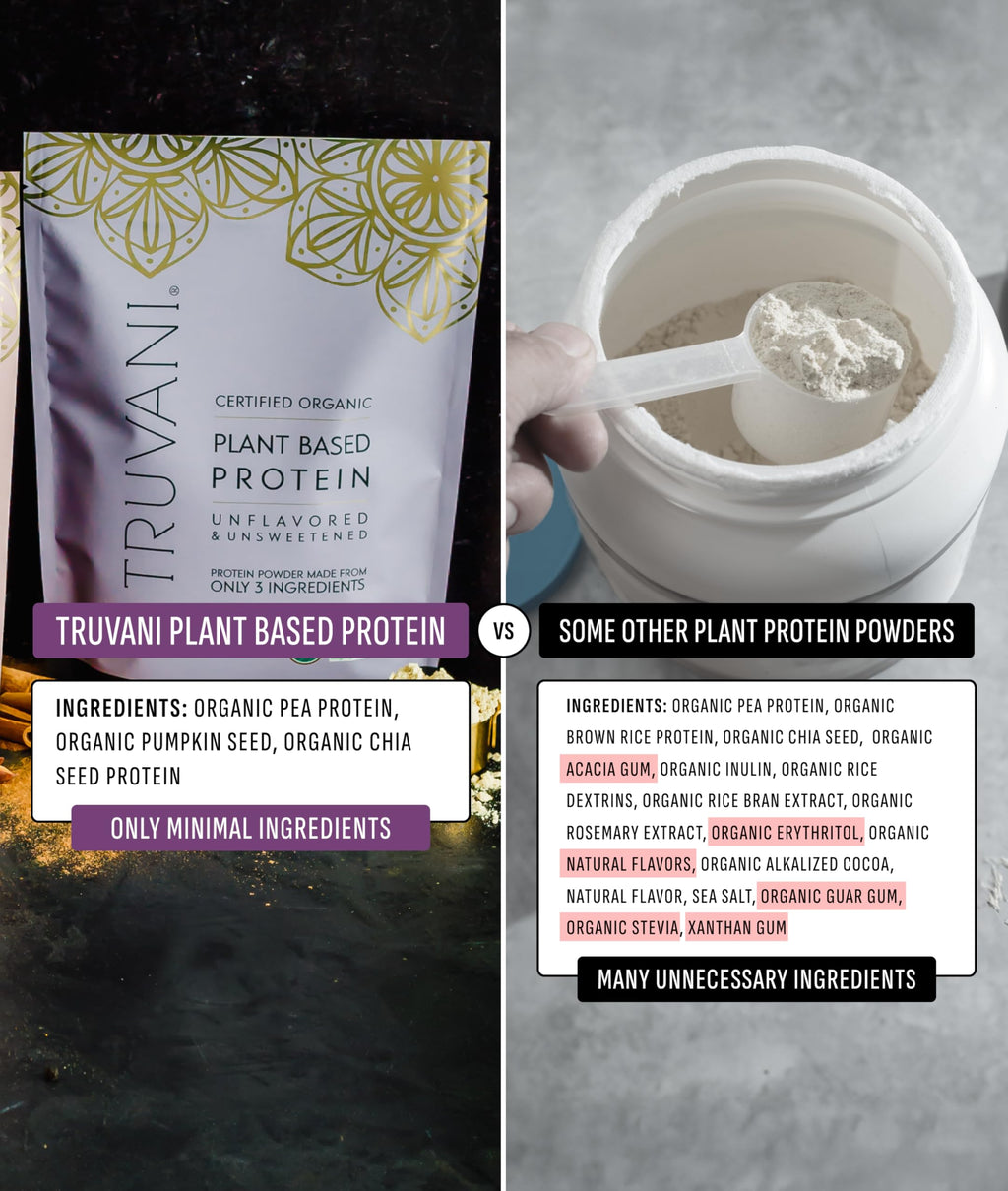 Organic Plant Based Protein Powder H327