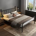 Queen Metal Bed Frame with Headboard S852