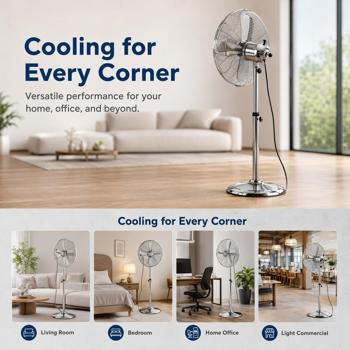 16 Inch 3-Speed Pedestal Fan P35759