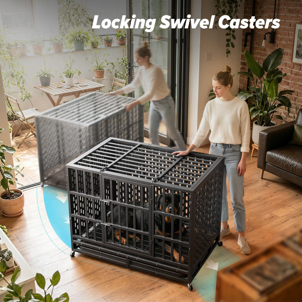 48 Inch Heavy Duty Dog Crate D783383