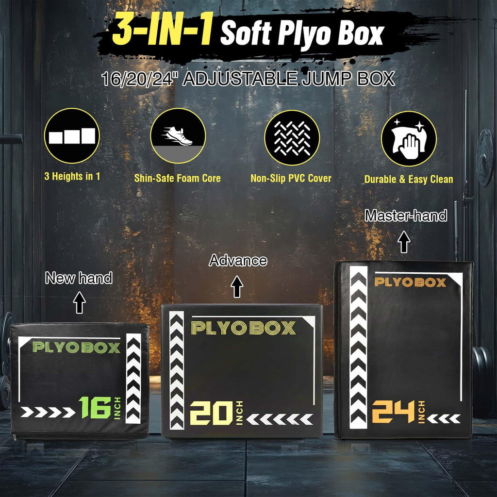 3-in-1 Foam Plyo Box P671854