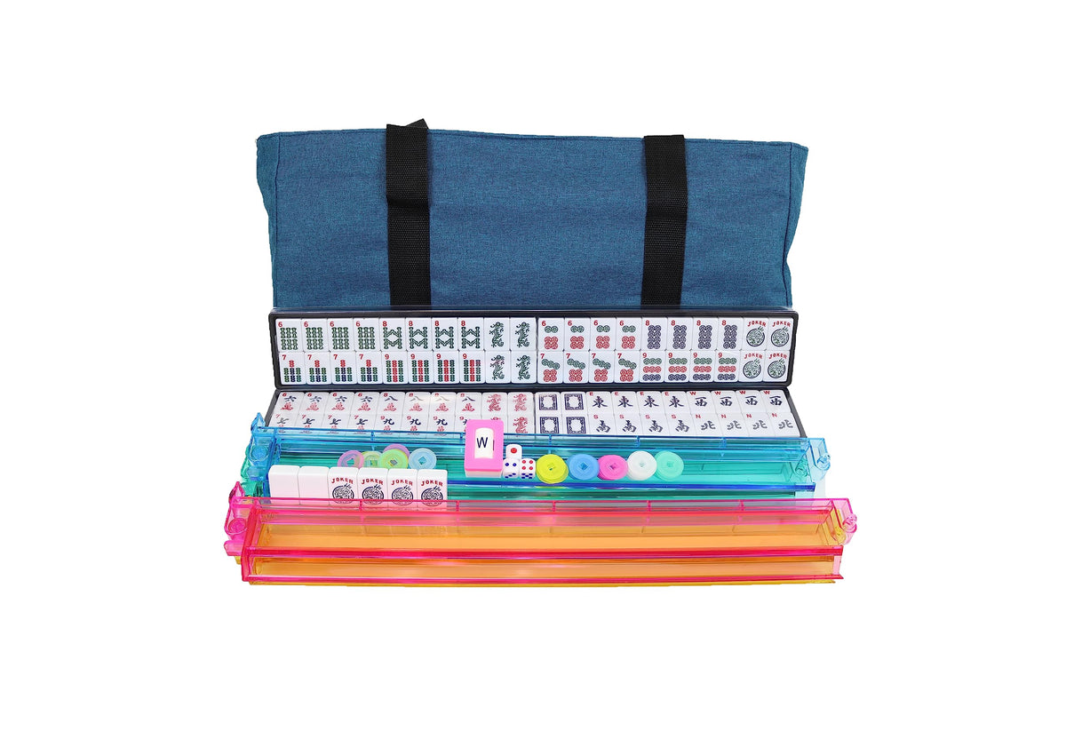 American Mahjong Set 166 Tiles with Soft Bag Z760759