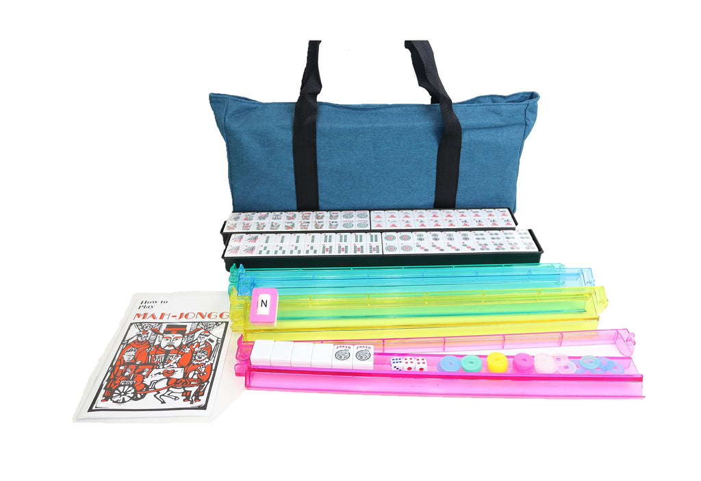 American Mahjong Set 166 Tiles with Soft Bag Z760759