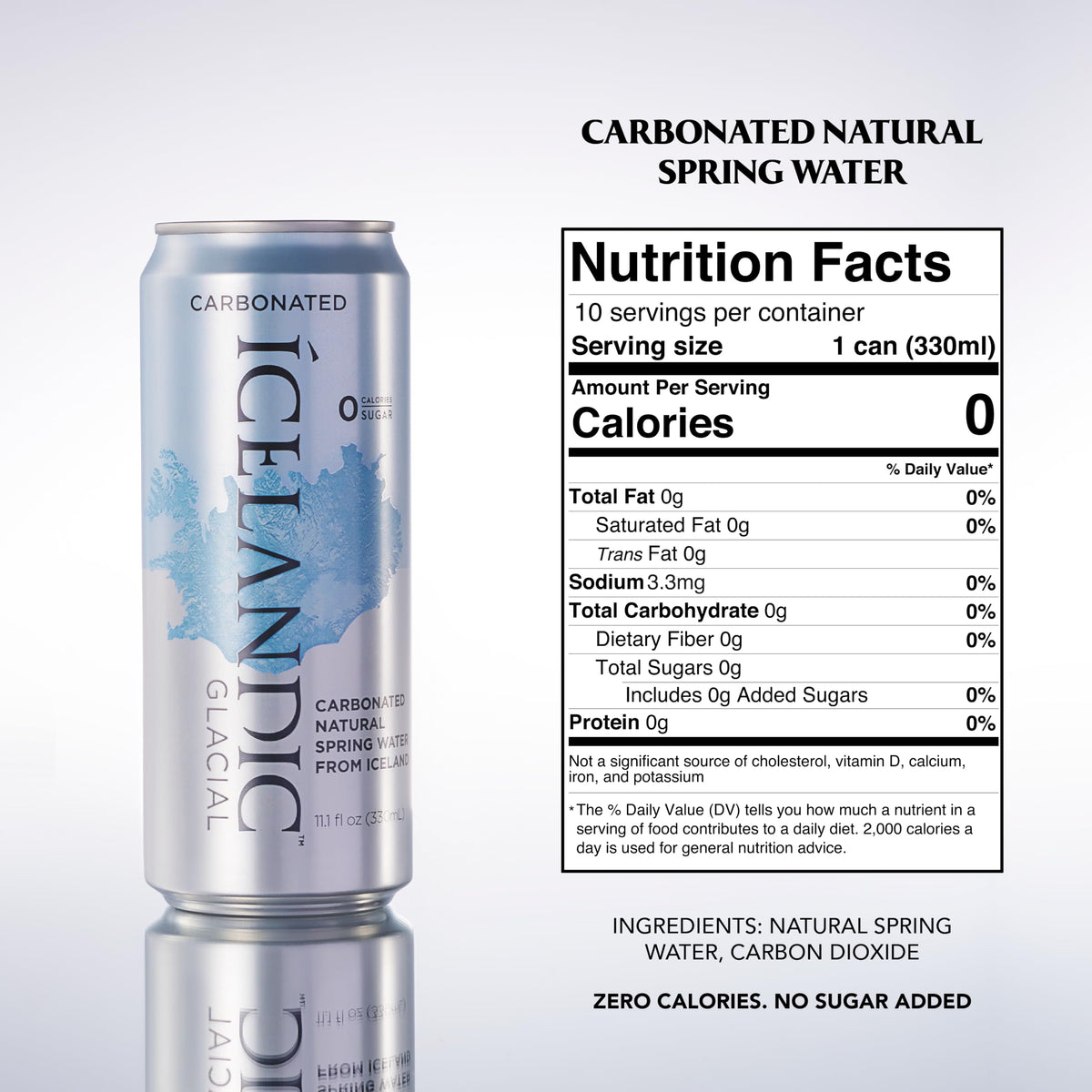 Sparkling Water 330 ml Cans Pack of 10 J51939