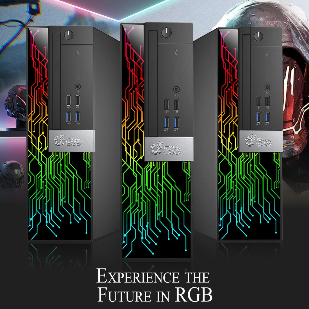 Intel i5 6th Gen 16GB DDR4 RAM 512GB SSD AMD RX 550 Gaming PC C7135
