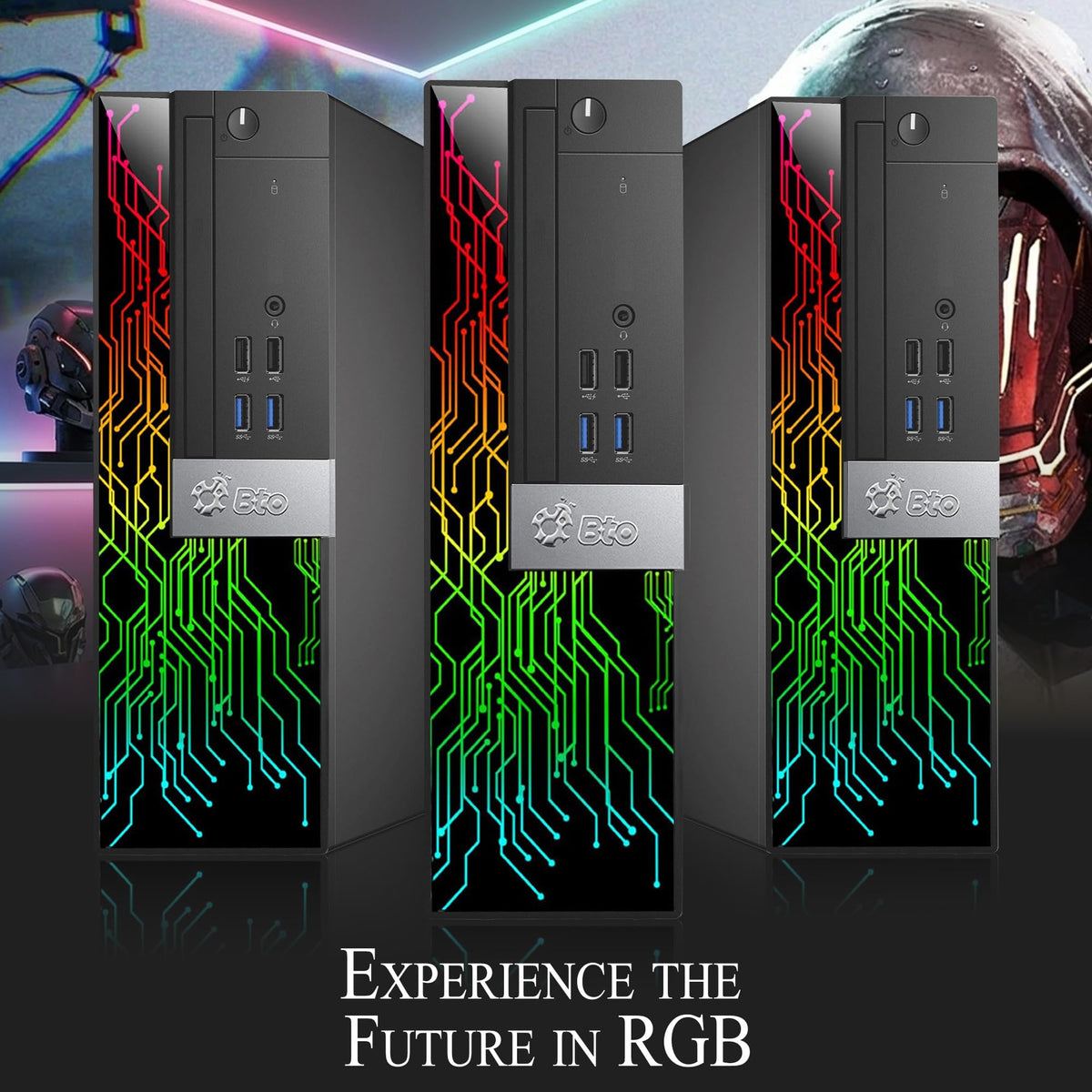 Intel i5 6th Gen 16GB DDR4 RAM 512GB SSD AMD RX 550 Gaming PC C7135