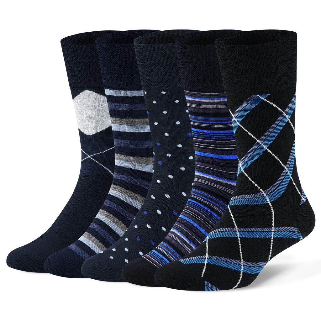 Viscose from Bamboo Non Binding Top Crew Socks L647214
