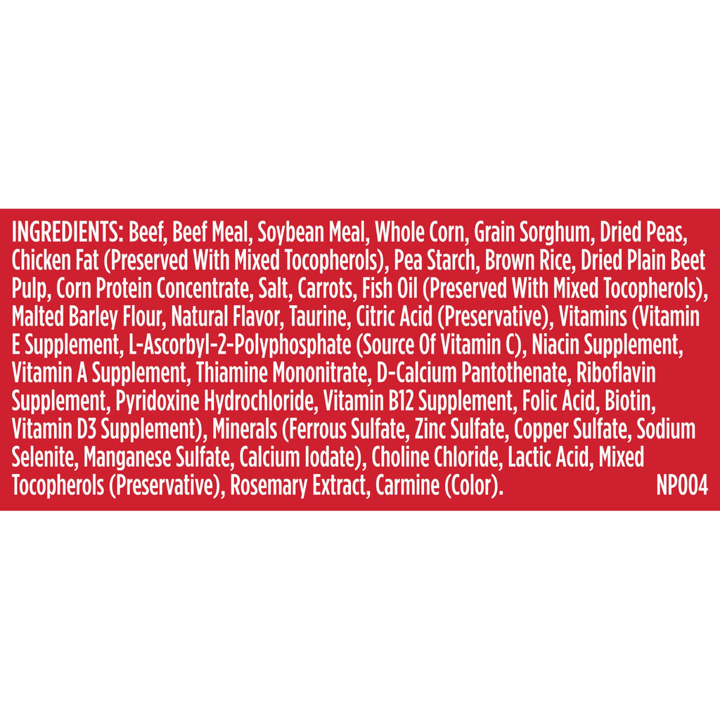 Dry Dog Food, Beef, Pea & Brown Rice, 40 lb. Bag F7190