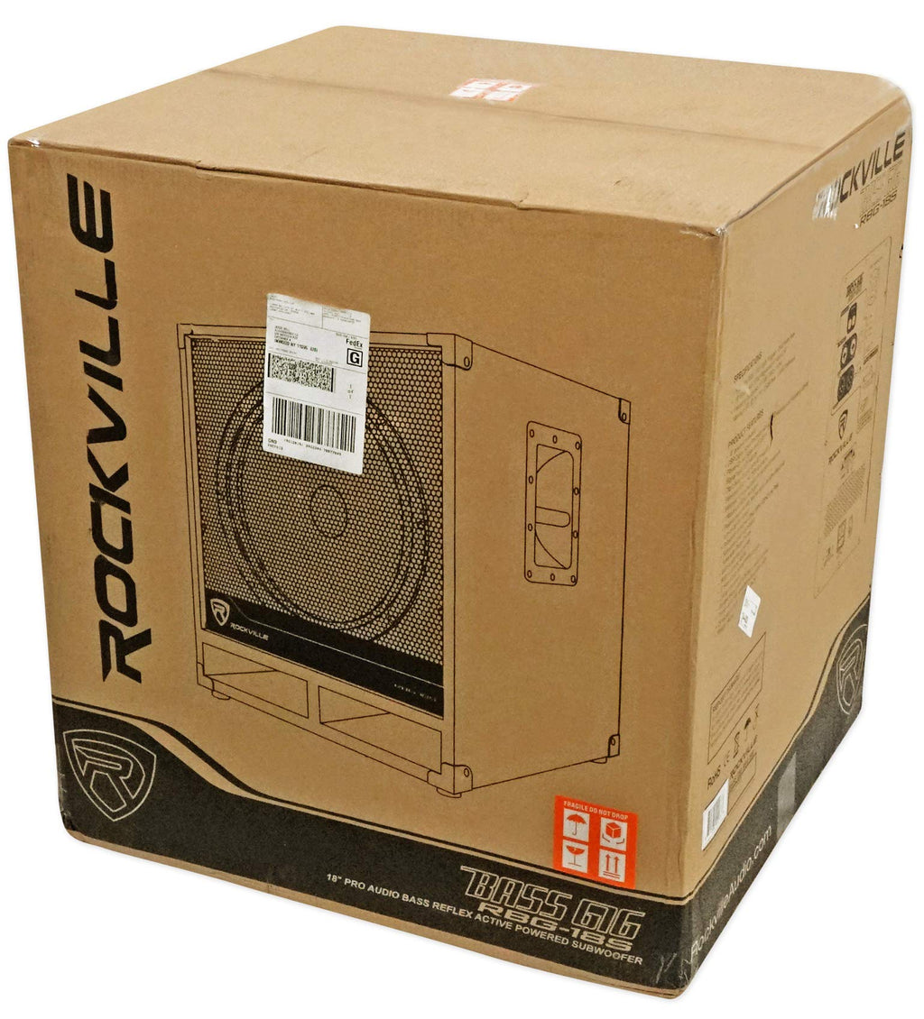 18" Active Powered PA Subwoofer W6995
