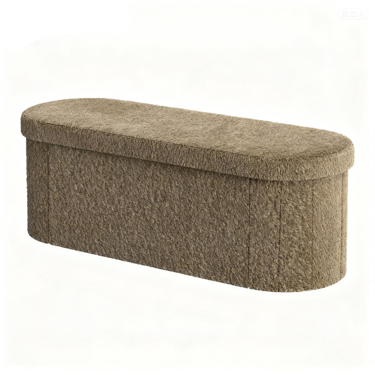 Oval Storage Ottoman T105