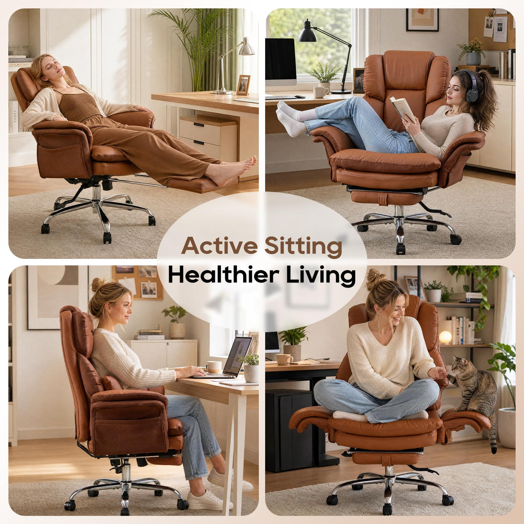 Criss Cross Legged Office Chair with Flip Armrests E313164