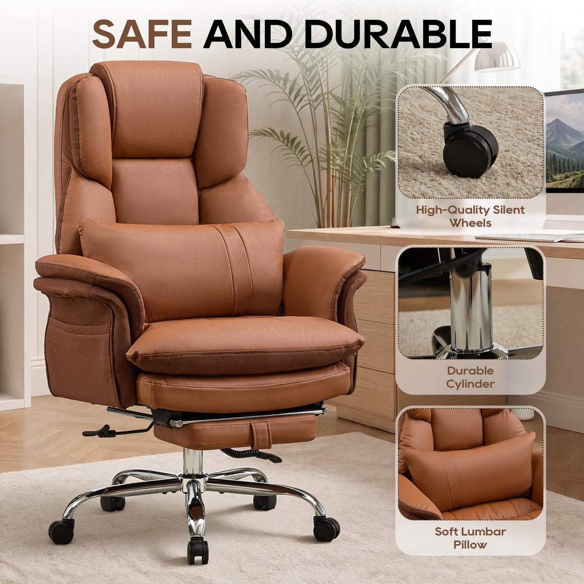 Criss Cross Legged Office Chair with Flip Armrests E313164
