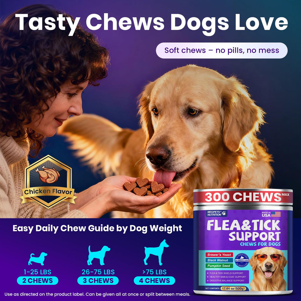 Chicken Flavor Soft Chews for Dogs P340