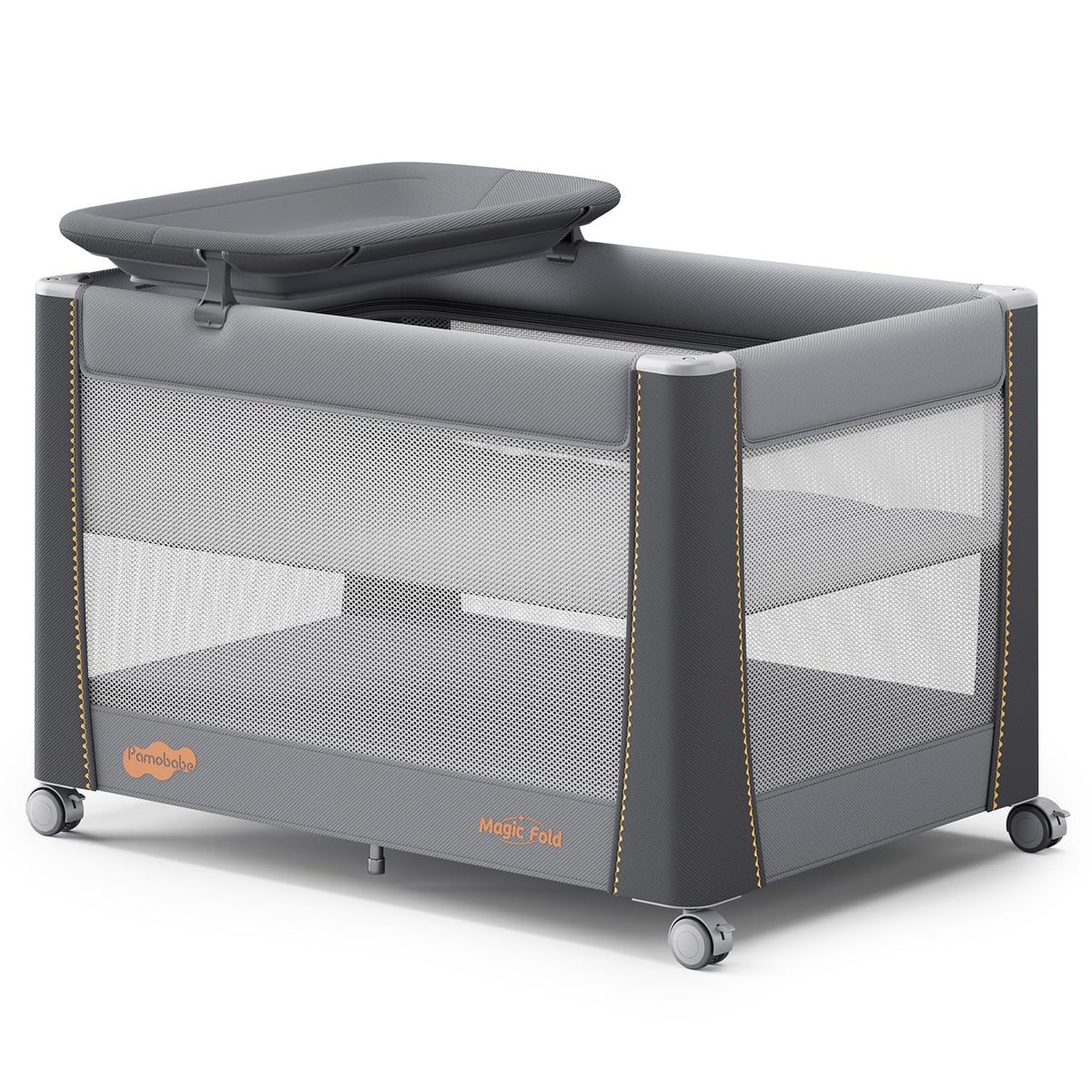 3-in-1 Pack and Play with Bassinet & Changing Table A1410