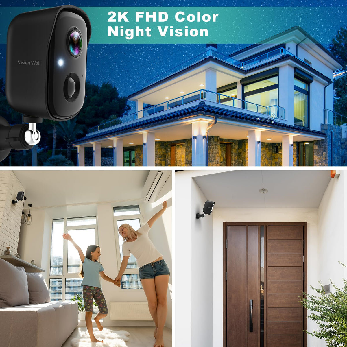 Wireless Outdoor Security Cameras K1133