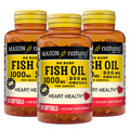 Omega 3 Fish Oil 1000mg 90 Softgels Pack of 3 H5679