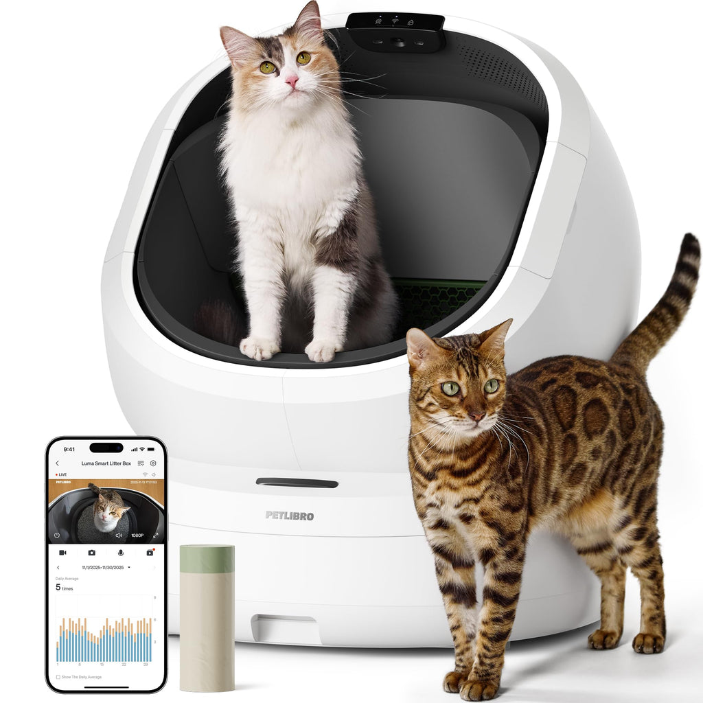 Automatic Self Cleaning Litter Box with AI Camera Z5916