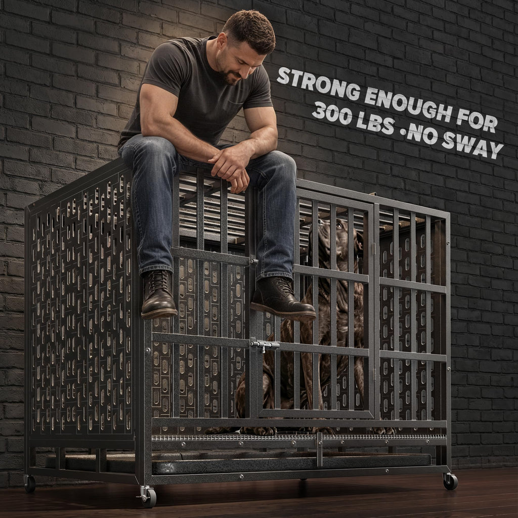48 Inch Heavy Duty Dog Crate D783383