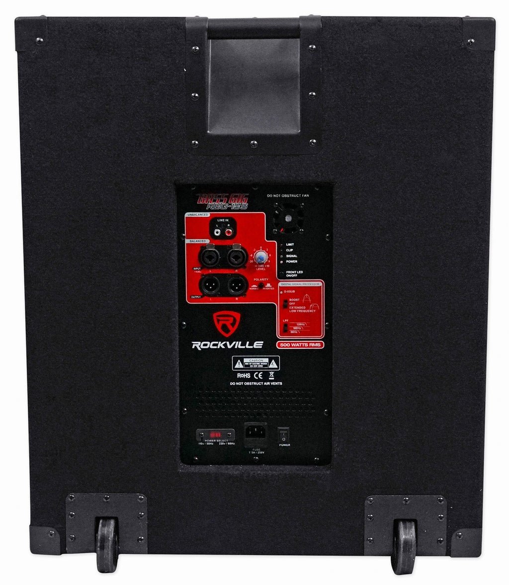 18" Active Powered PA Subwoofer W6995