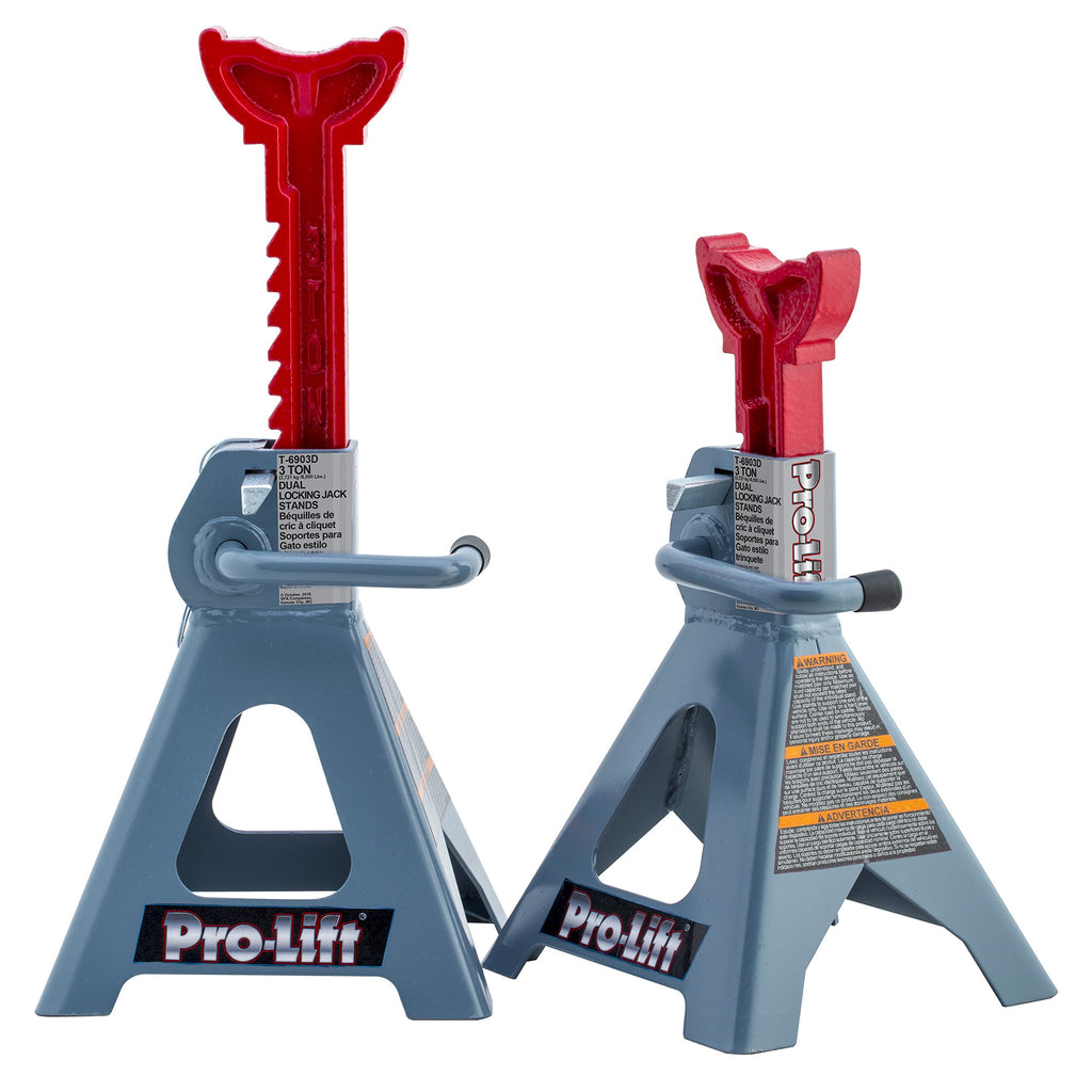 2 Ton Low Profile Floor Jack + 3 Ton Jack Stands V4223