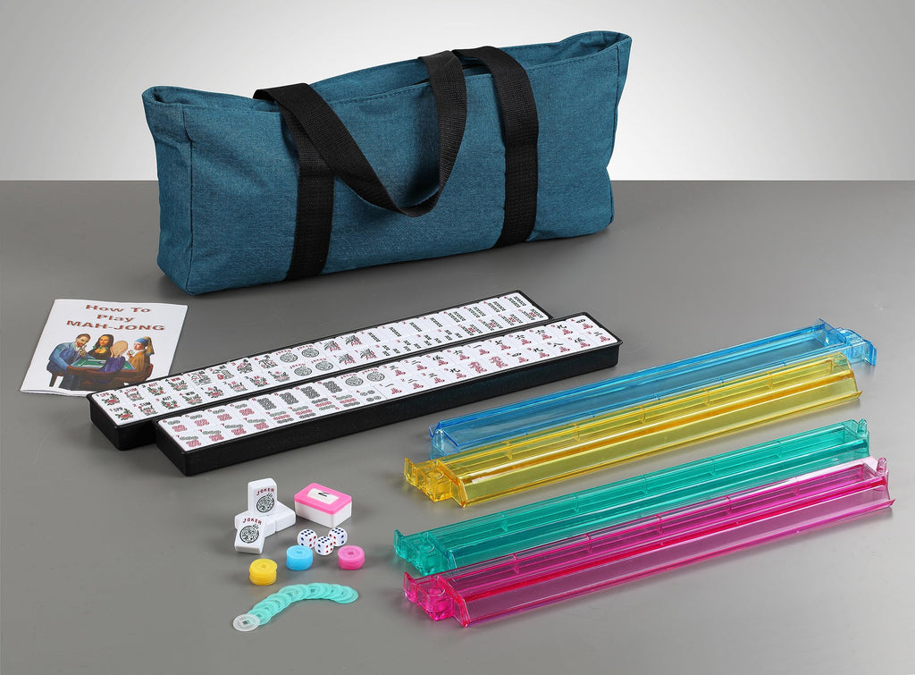 American Mahjong Set 166 Tiles with Soft Bag Z760759